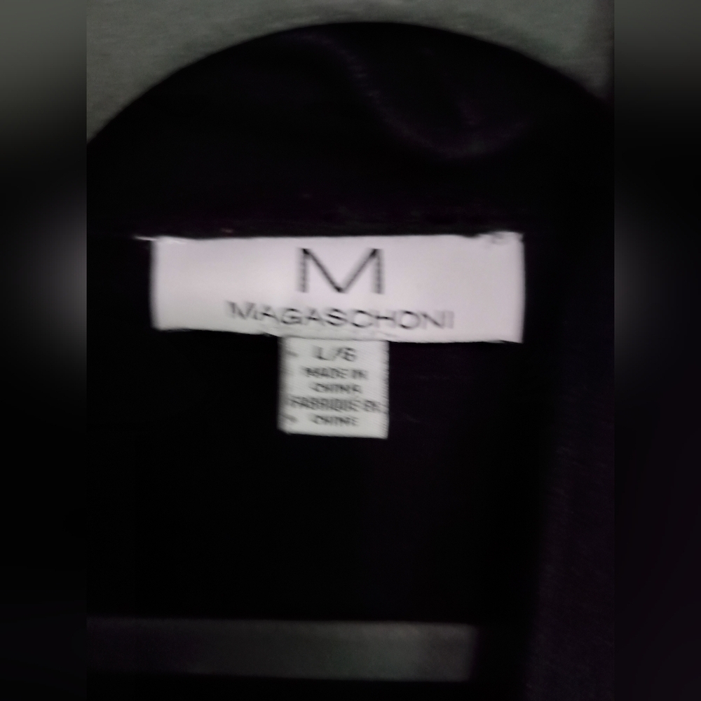 Magaschoni Long Black Sweater_Large - Picture 4 of 6